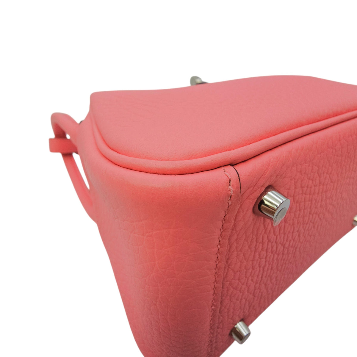 Lindy II Mini Rose Azalee in Clemence Palladium hardware