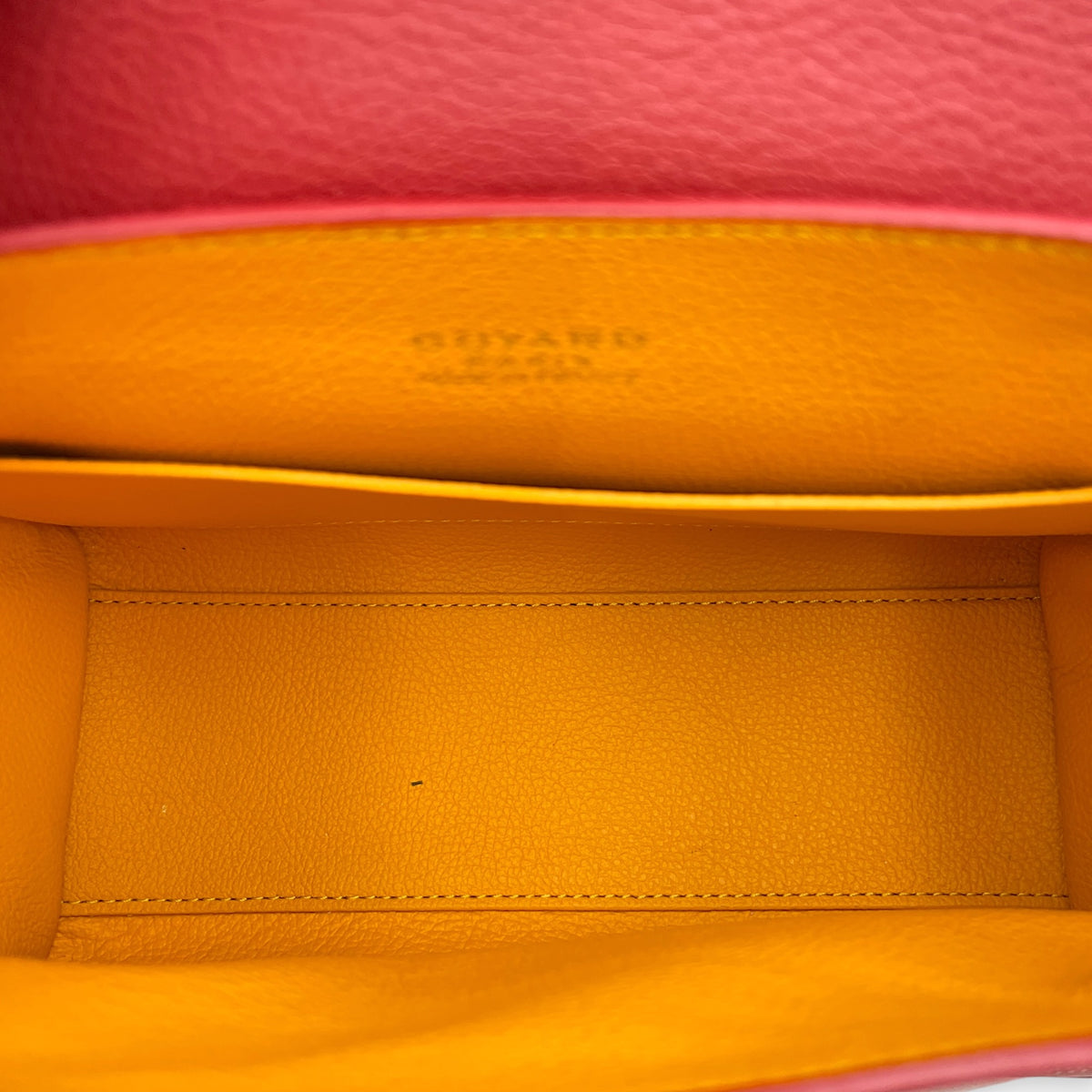 Mini Souple Saigon  Mini Red  Top Handle Bag in Coated Canvas Silver hardware