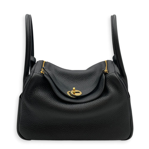 Lindy 26 Noir in Clemence Gold hardware
