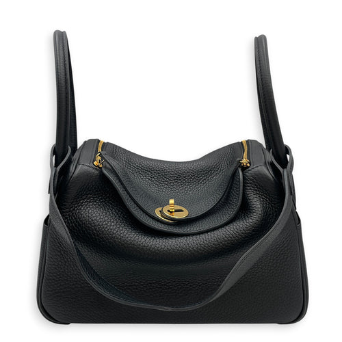 Lindy 26 Noir in Clemence Gold hardware