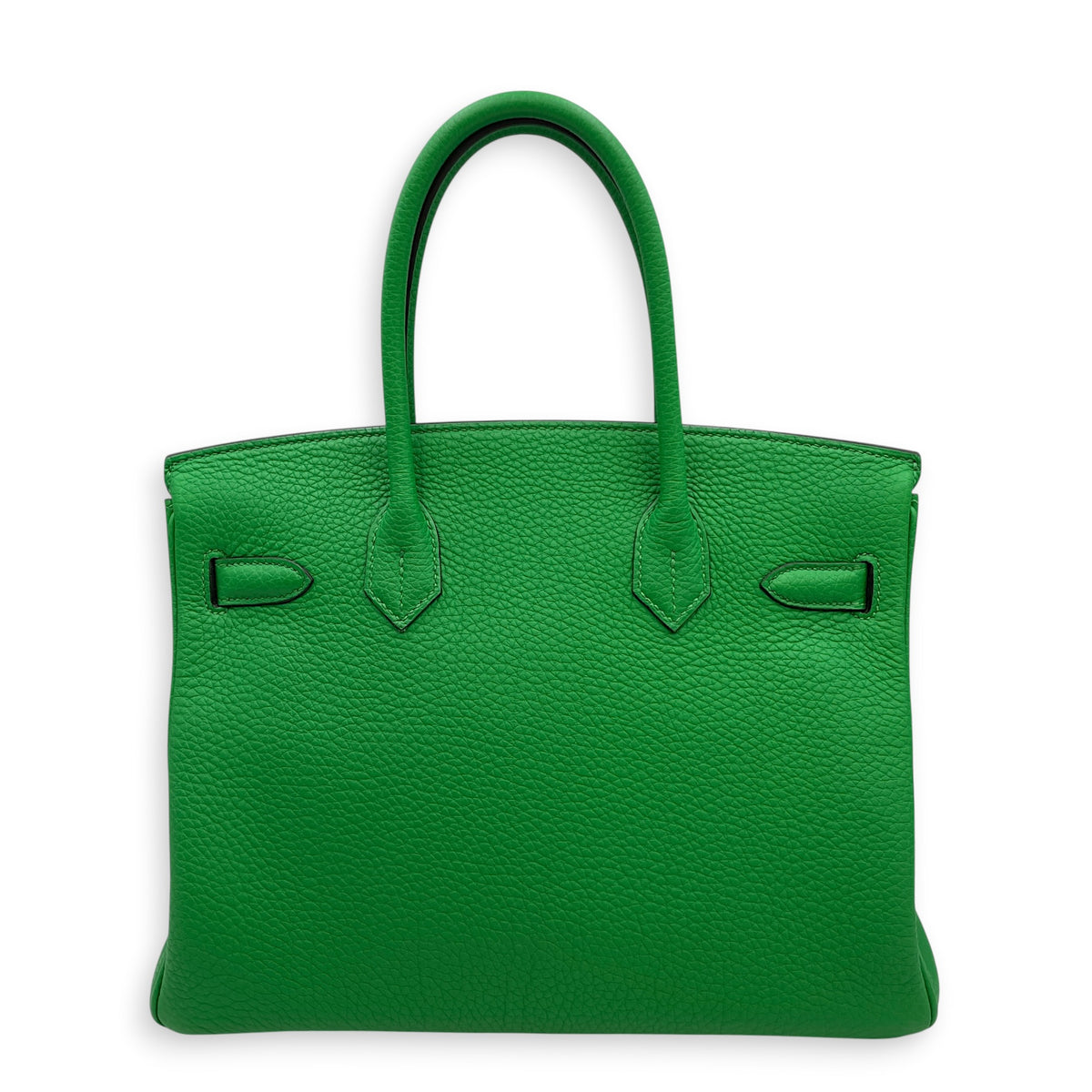 Birkin 30 Vert Bambou in Togo Gold hardware