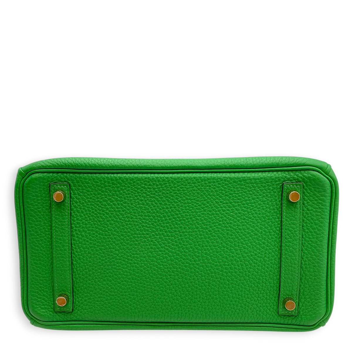 Birkin 30 Vert Bambou in Togo Gold hardware