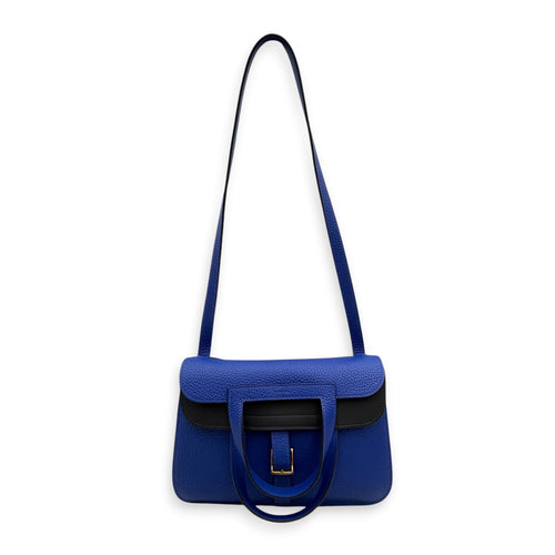 Halzan Verso  25 Blue royal/Blue saphir in Togo Gold hardware