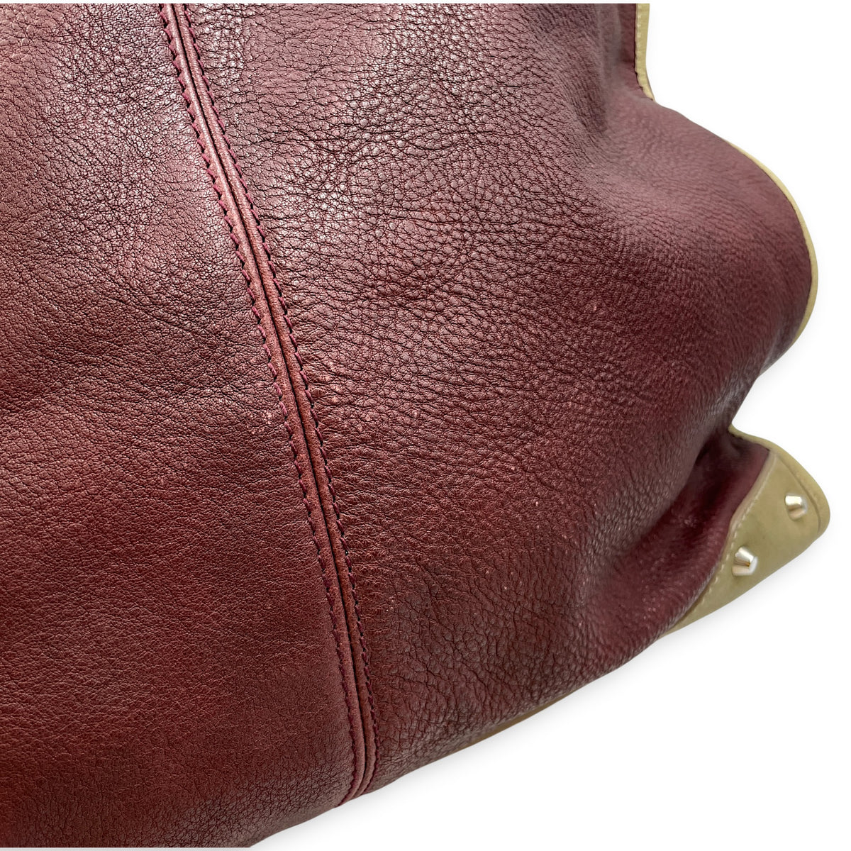 Vintage Motorcycle Garment Travel  Multi-colour Tote Bag in Calfskin Silver hardware