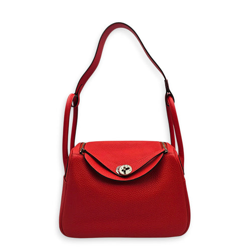Lindy 26 Rouge Pivoine in Clemence Palladium hardware