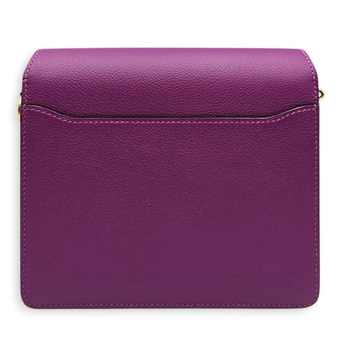 Roulis  Mini Anemone in Evercolor Gold hardware