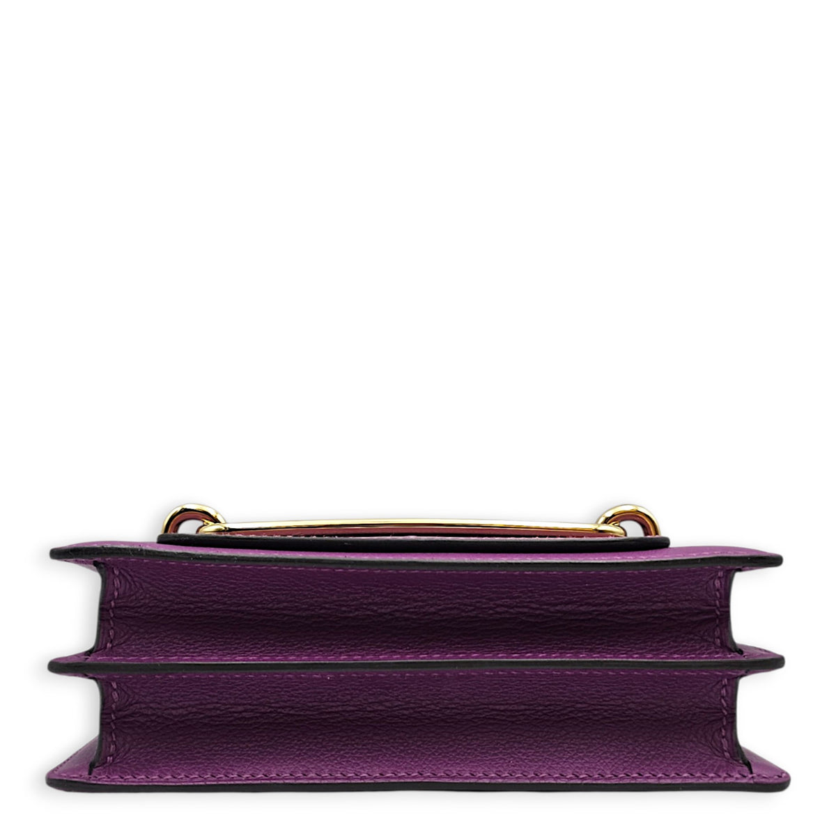 Roulis  Mini Anemone in Evercolor Gold hardware