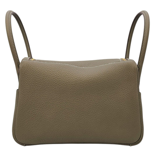 Lindy 26 Etoupe in Clemence Gold hardware