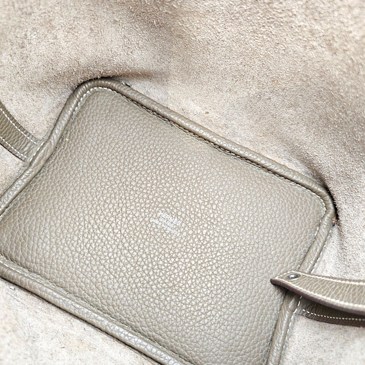Picotin 18 Etoupe in Clemence Palladium hardware