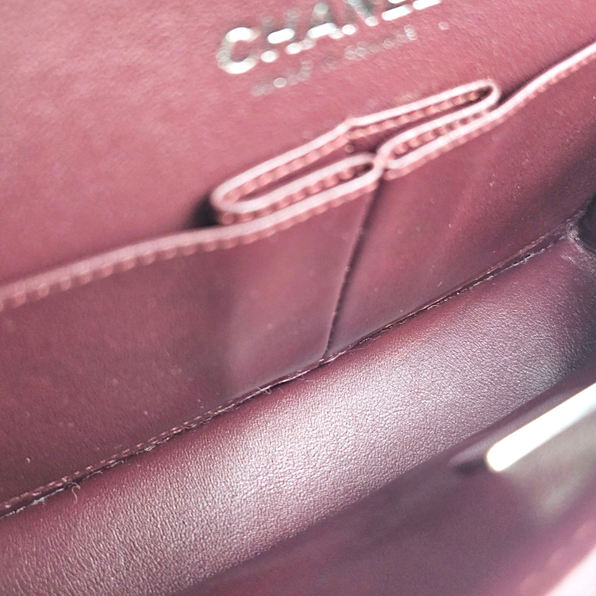 Classic Small Black Shoulder Bag in Caviar Leather Silver hardware