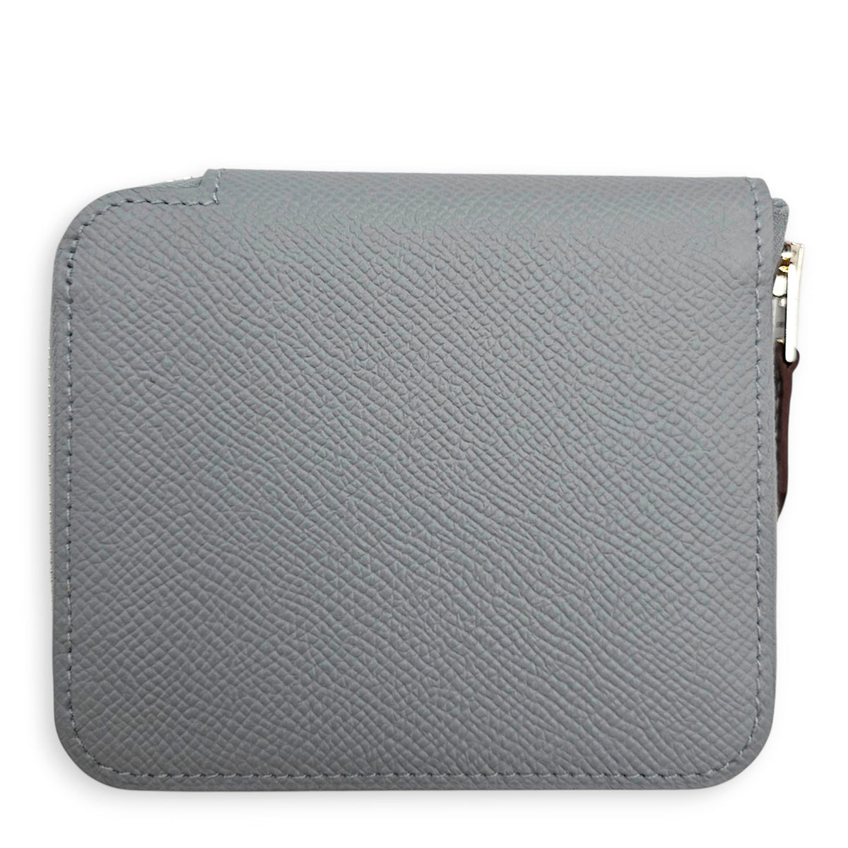 Silk'in Compact Wallet Gris pantin  Wallet in Epsom Palladium hardware