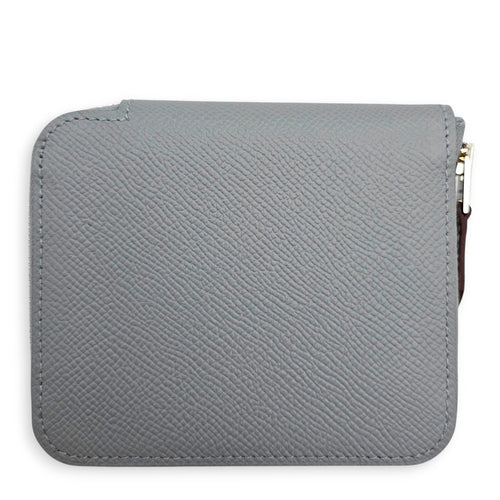 Silk'in Compact Wallet Gris pantin  Wallet in Epsom Palladium hardware