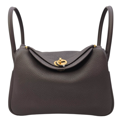 Lindy 26 Bai Brun  in Clemence Gold hardware