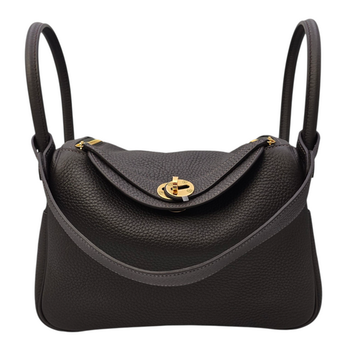 Lindy 26 Bai Brun  in Clemence Gold hardware