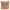 Grand Theatre Nouveau Scarf 90 Orange Scarf