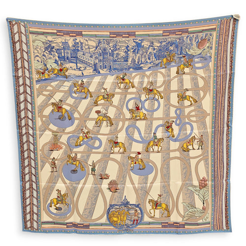 Passades et Serpentines Double Face Scarf 90 Multi Scarf