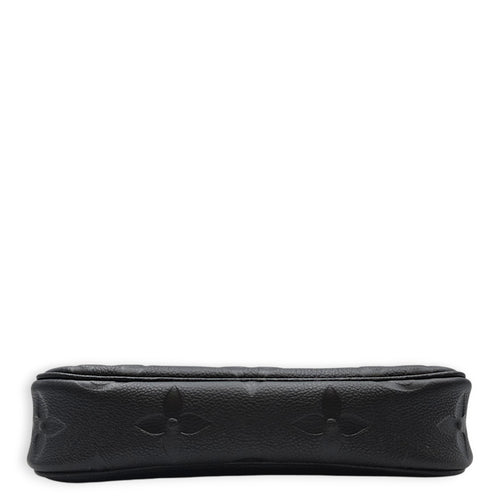 Ivy Black Wallet On Chain in Monogram Empreinte Leather Gold hardware