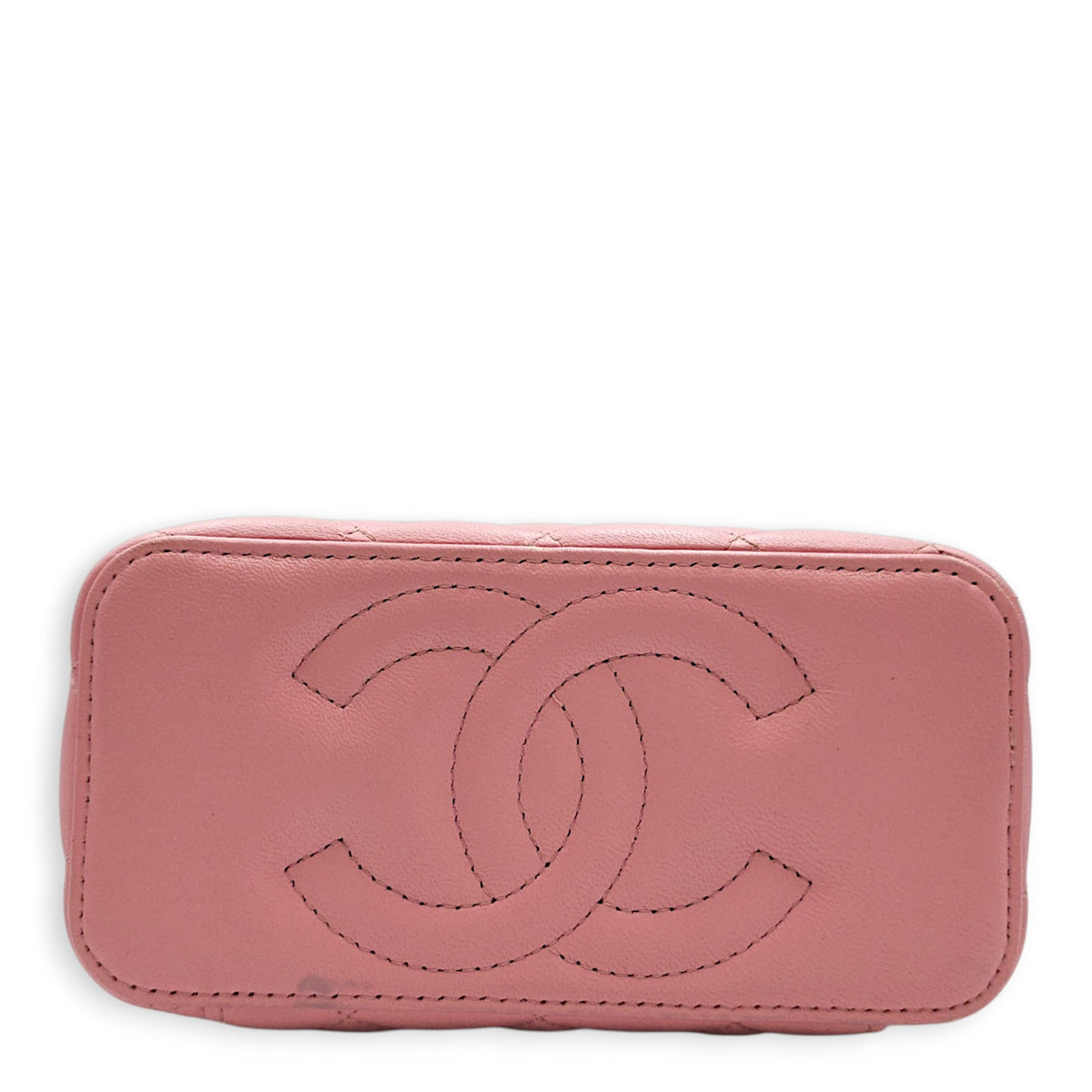 Vanity Pink Vanity Bag in Calfskin Gold hardware