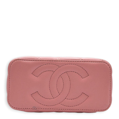 Vanity Pink Vanity Bag in Calfskin Gold hardware