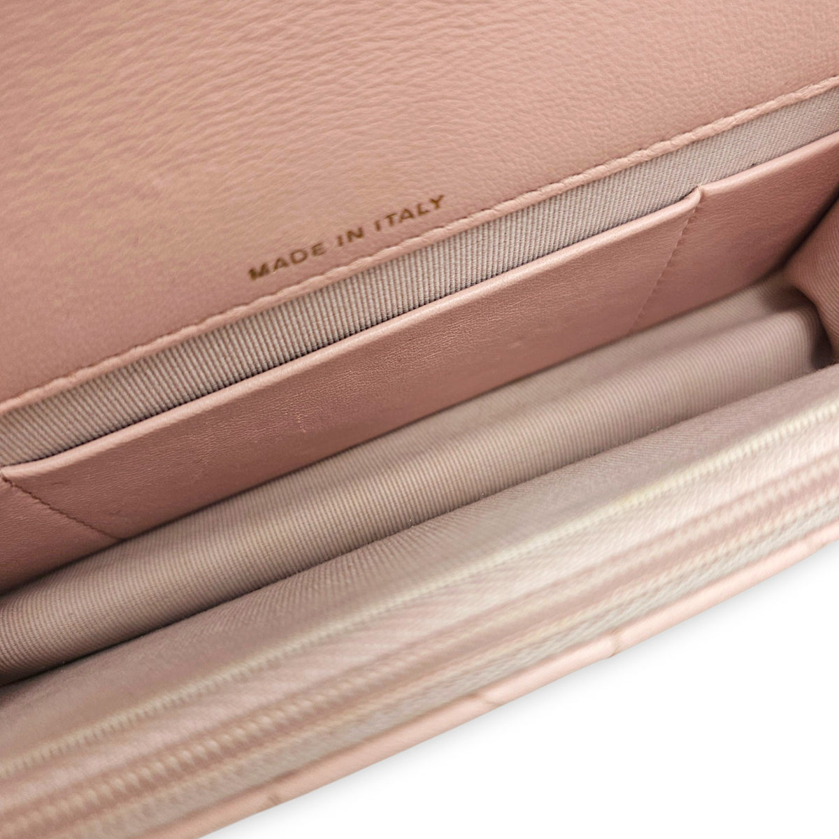 O-Phone with Chain  Pink Crossbody Bag in Calfskin Gold hardware