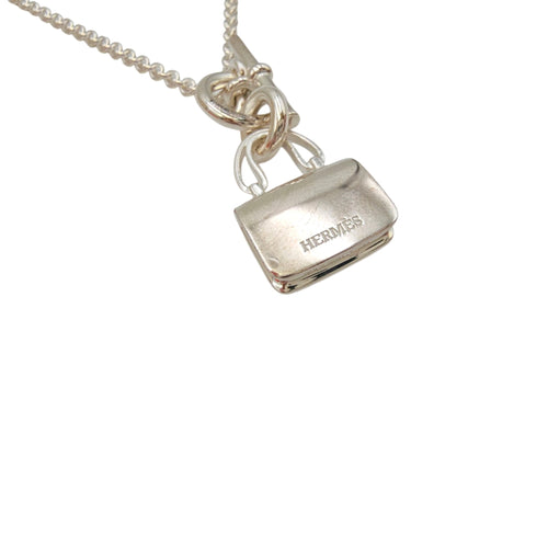 Amulettes Constance Pendant Necklace  Silver hardware