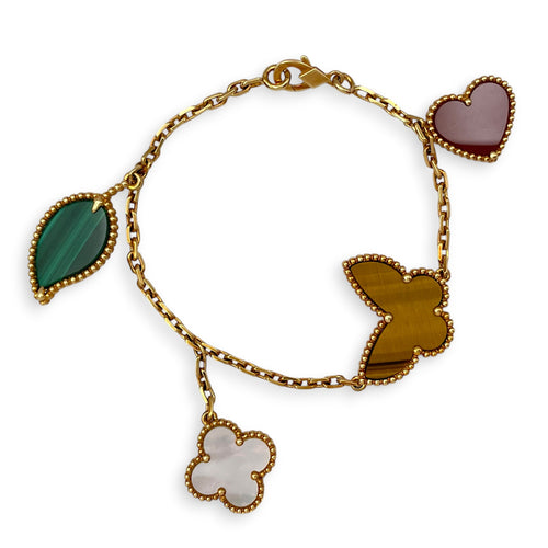 Lucky Alhambra Bracelet, 4 Motifs Bracelet in Multi-colour