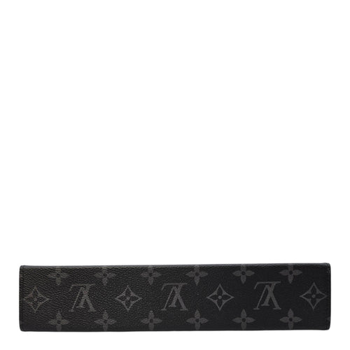 Voyage MM Monogram Eclipse Pouch in Coated Canvas Silver hardware