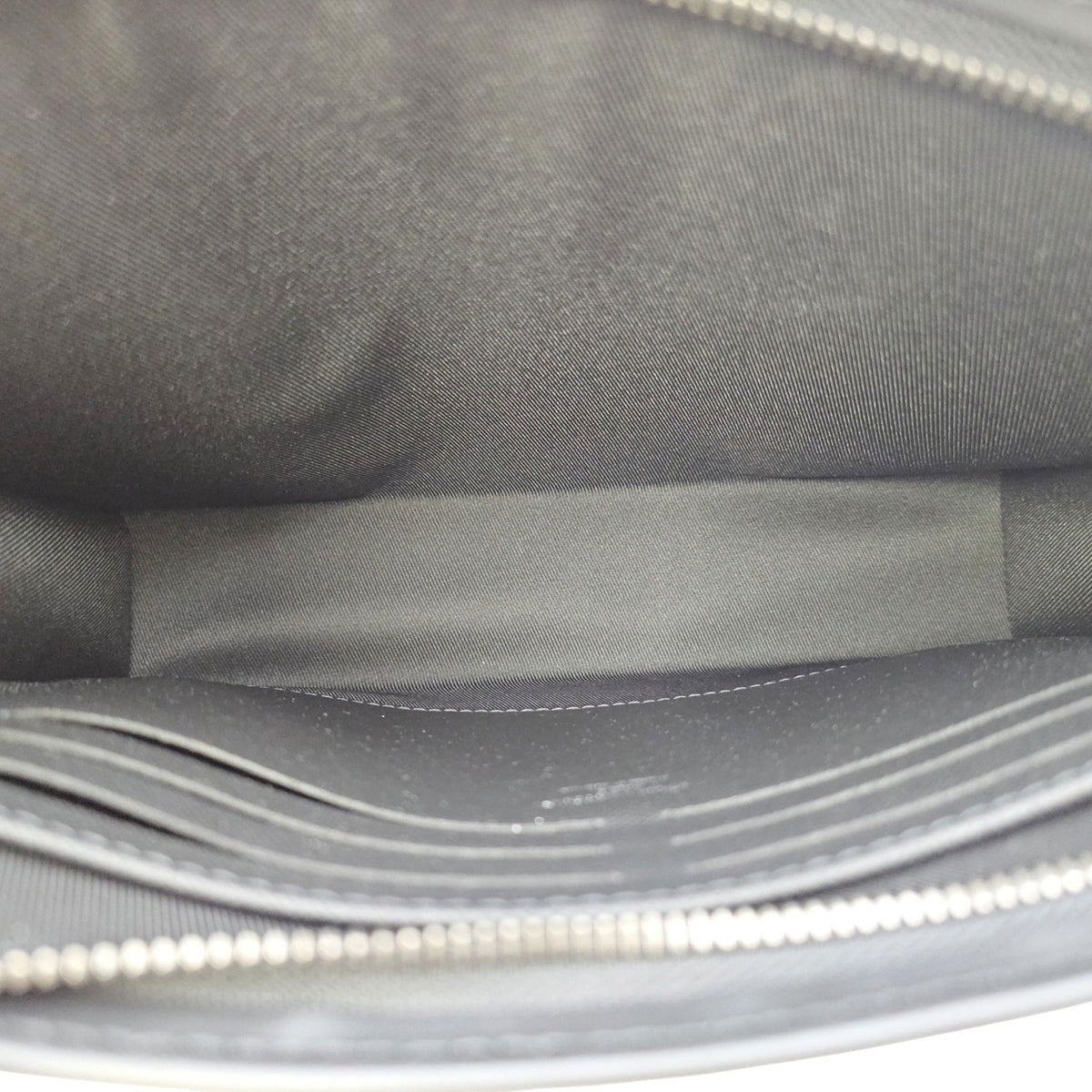Voyage MM Monogram Eclipse Pouch in Coated Canvas Silver hardware