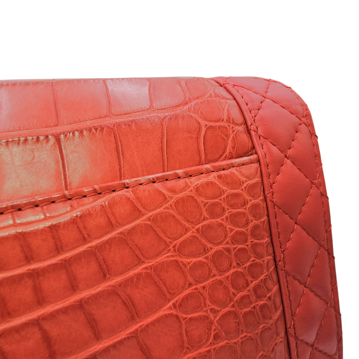 Boy Large Red Shoulder Bag Gold hardware