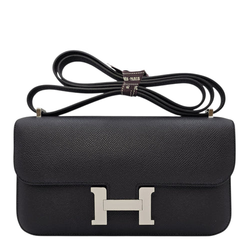 Constance Elan Noir in Epsom Palladium hardware
