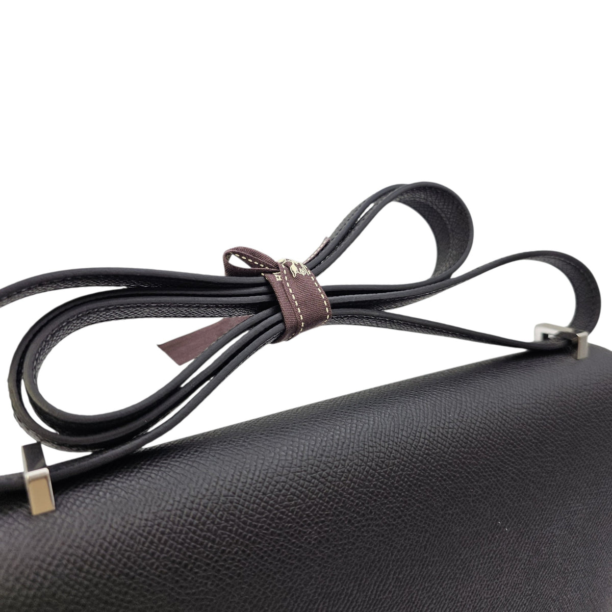 Constance Elan Noir in Epsom Palladium hardware