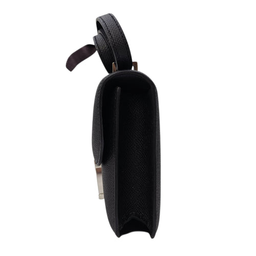 Constance Elan Noir in Epsom Palladium hardware