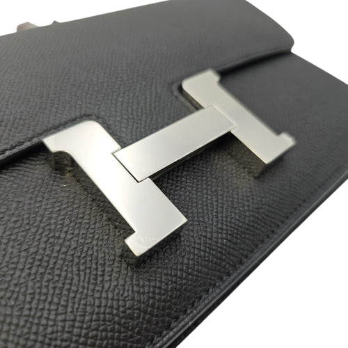 Constance Elan Noir in Epsom Palladium hardware