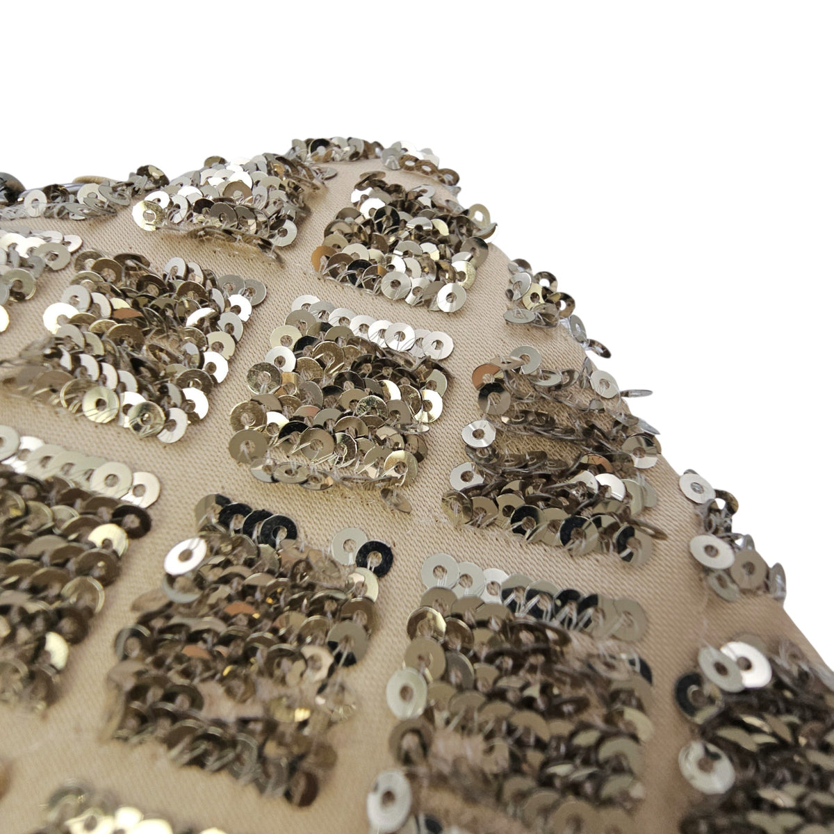 Classic 24 Gold Shoulder Bag in Sequins Silver hardware