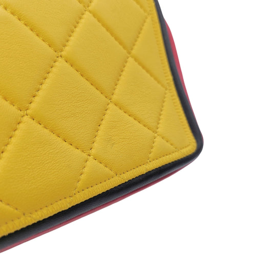 Seasonal CC 26 Multi-colour Shoulder Bag in Calfskin Gold hardware