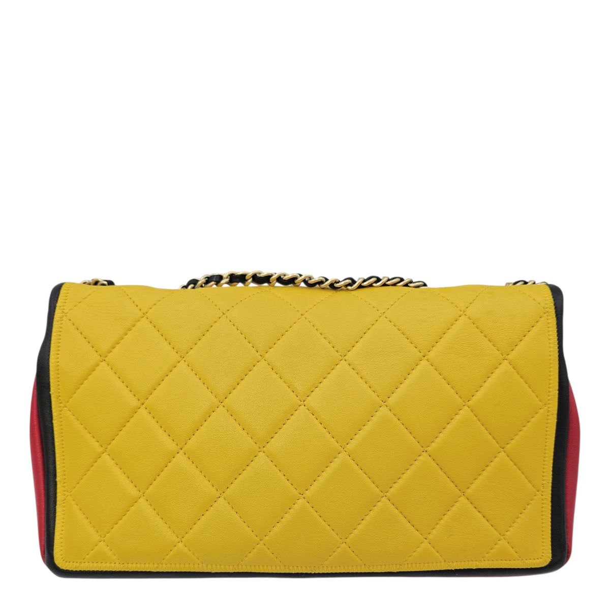 Seasonal CC 26 Multi-colour Shoulder Bag in Calfskin Gold hardware