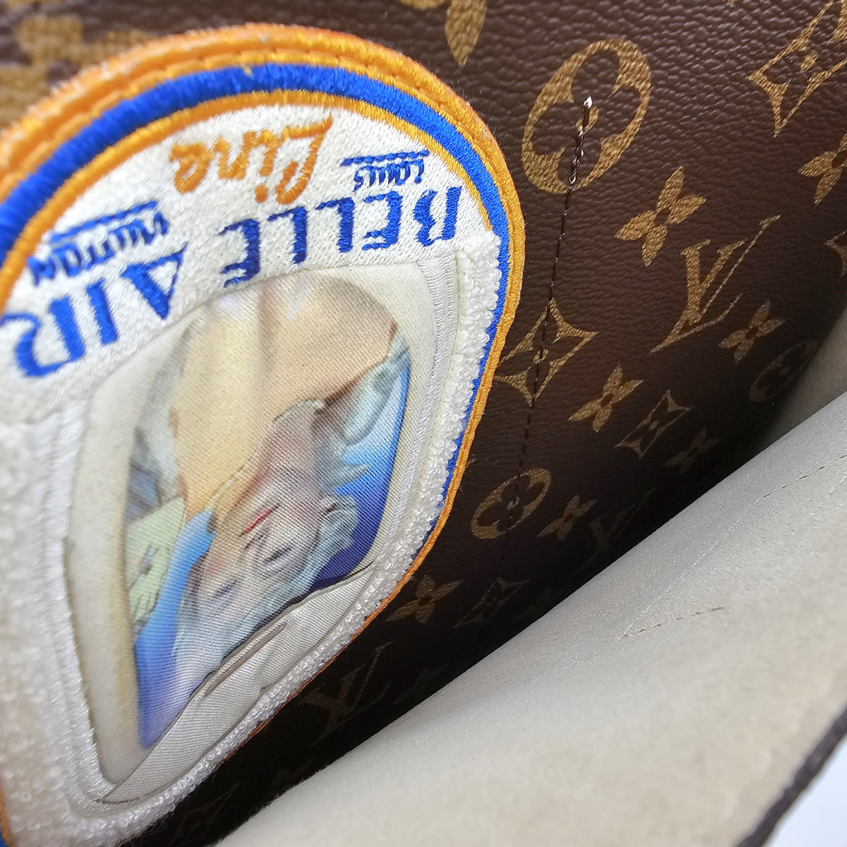 LV x Cindy Sherman Camera Bag Brown Messenger in Monogram Coated Canvas Gold hardware