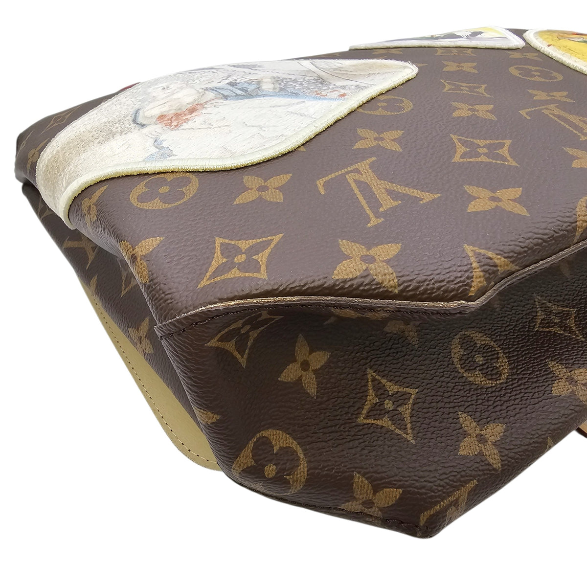 LV x Cindy Sherman Camera Bag Brown Messenger in Monogram Coated Canvas Gold hardware
