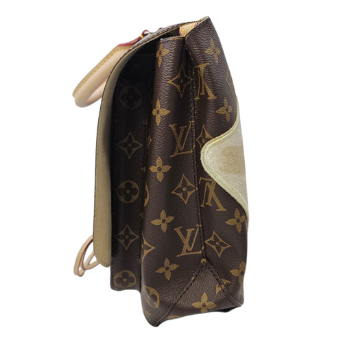 LV x Cindy Sherman Camera Bag Brown Messenger in Monogram Coated Canvas Gold hardware