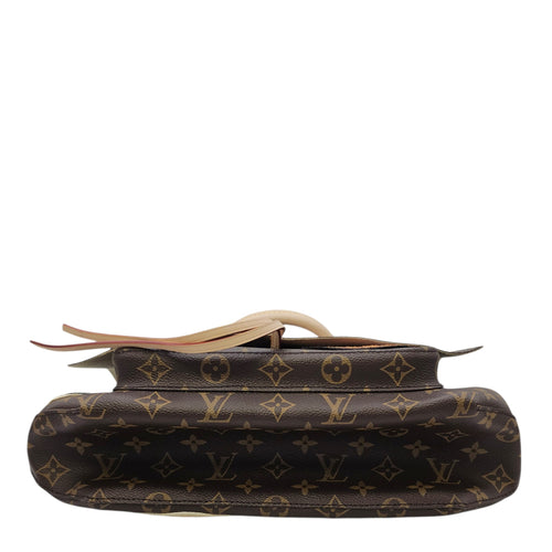 LV x Cindy Sherman Camera Bag Brown Messenger in Monogram Coated Canvas Gold hardware