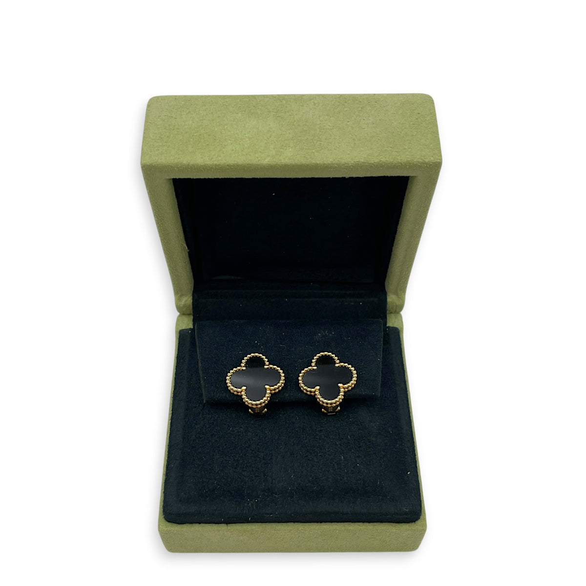 Vintage Alhambra Earrings Earrings in Black