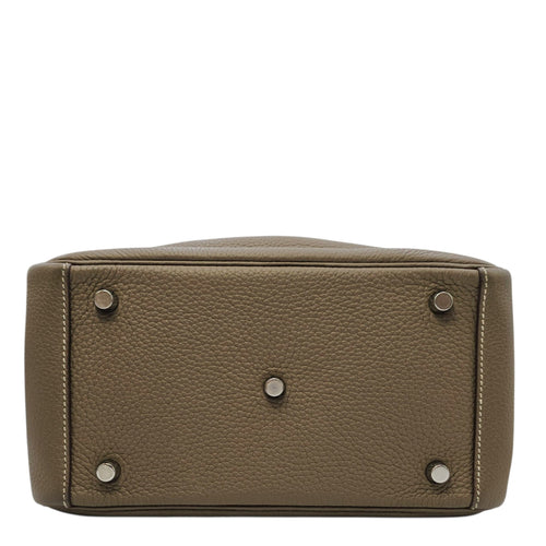 Lindy 26 Etoupe in Clemence Palladium hardware