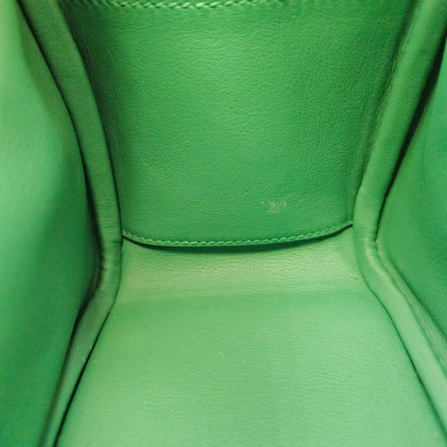 Lindy II Mini Vert Vertigo in Clemence Gold hardware