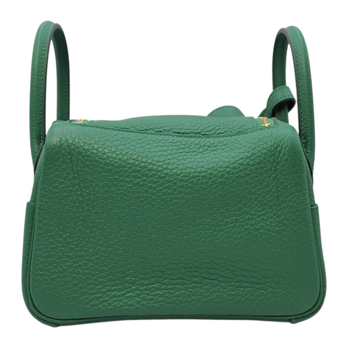 Lindy II Mini Vert Vertigo in Clemence Gold hardware