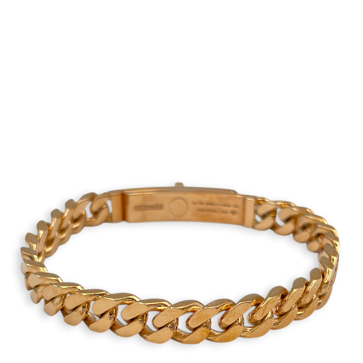 (PSPM) Kelly Gourmette, 41 Diamonds, 0.90 Carat SH Bracelet