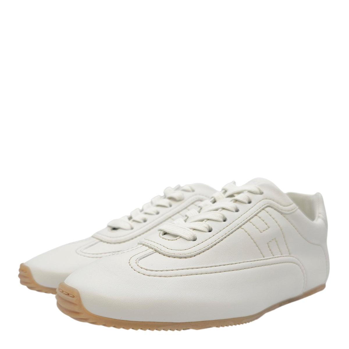 Master Sneaker. Sz:37 Blanc Sneakers in Calfskin