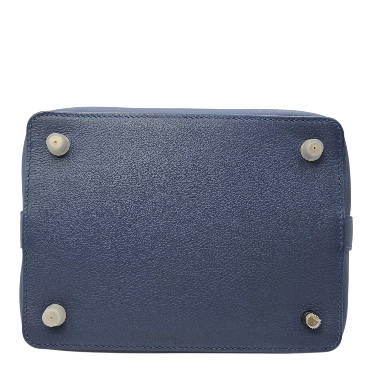 Toolbox  20 Blue Agate/Gris mouette in Evercolor Palladium hardware