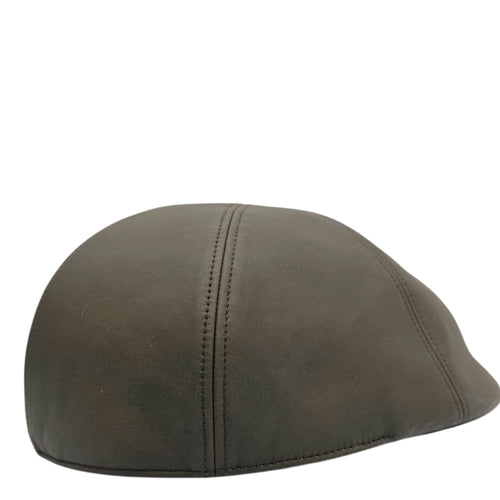 Saint -Honore Beret  Green Hat in Lambskin