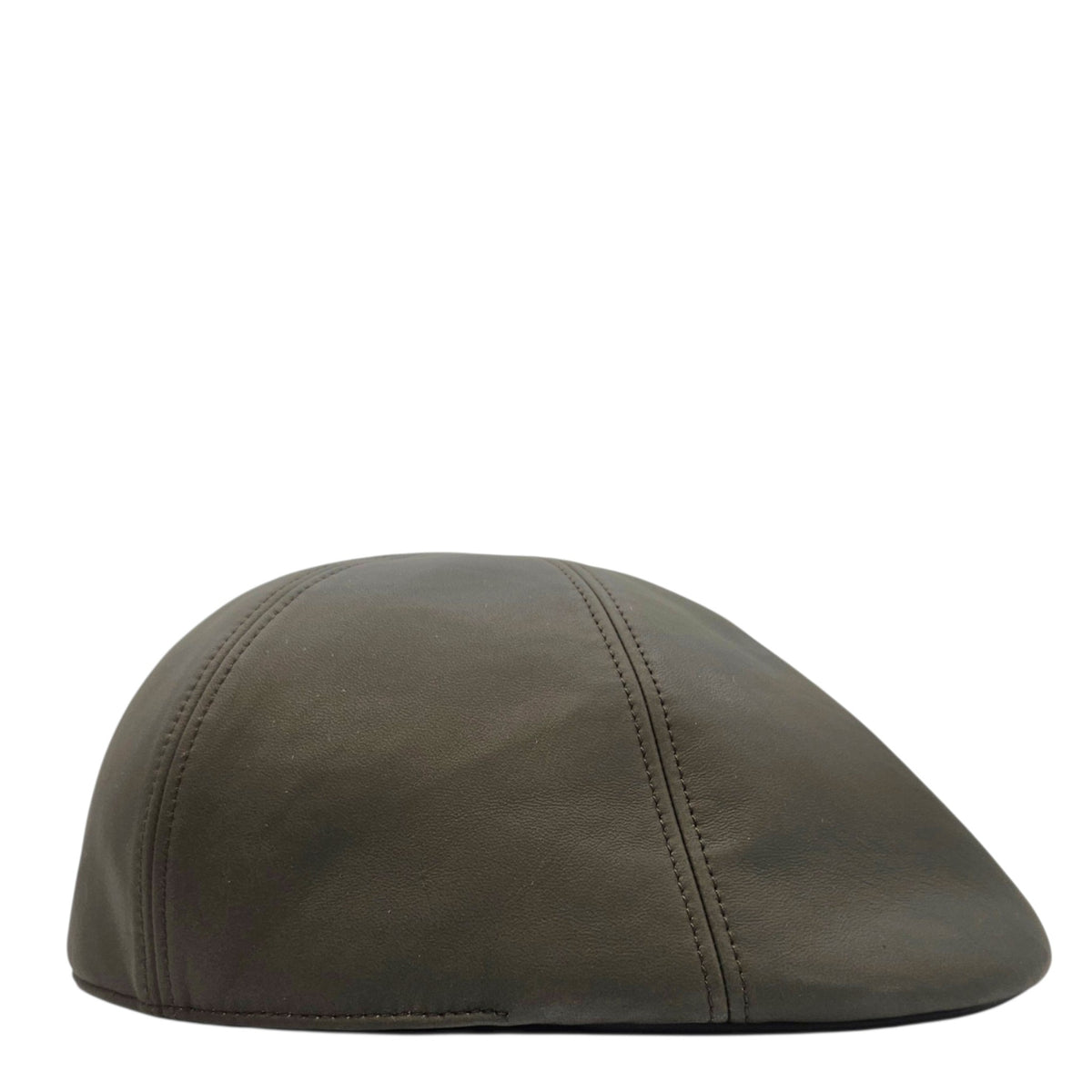 Saint -Honore Beret  Green Hat in Lambskin