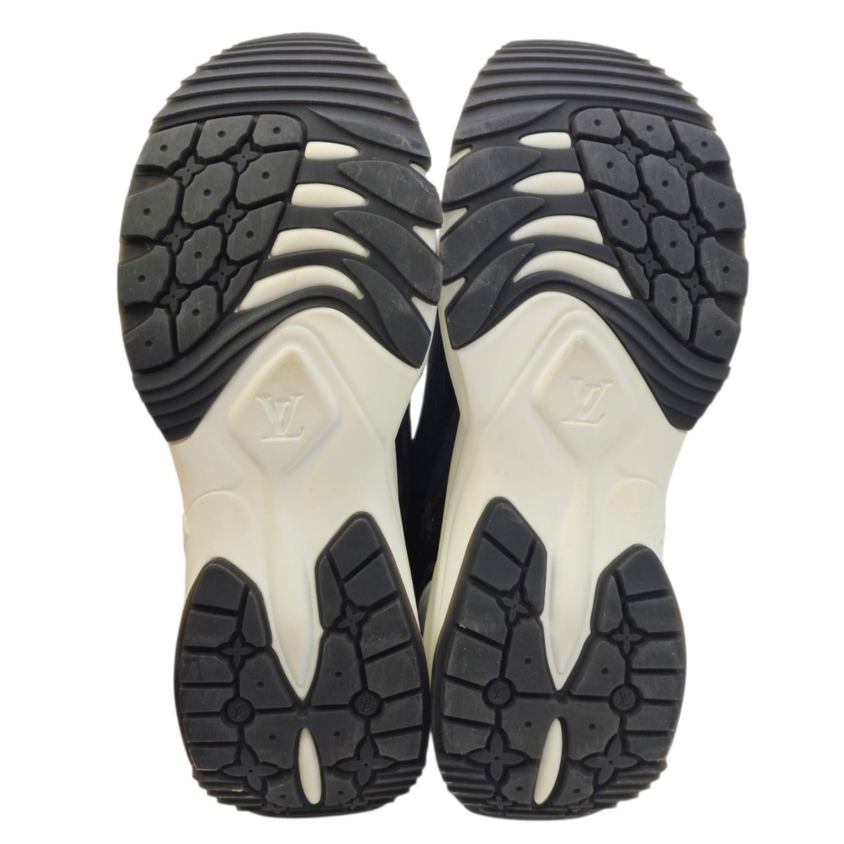 Run 55  40 Multi-colour Sneakers in Monogram Coated Canvas
